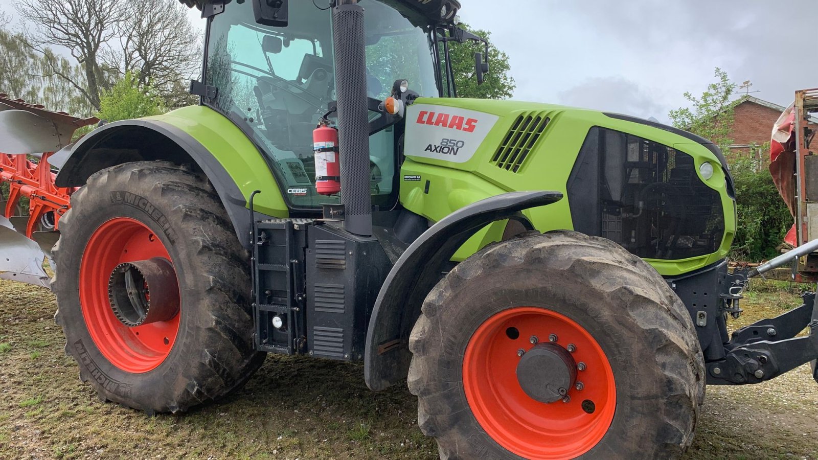 Traktor du type CLAAS Axion 850 cebis Hexa-Shift, Gebrauchtmaschine en Tinglev (Photo 3)