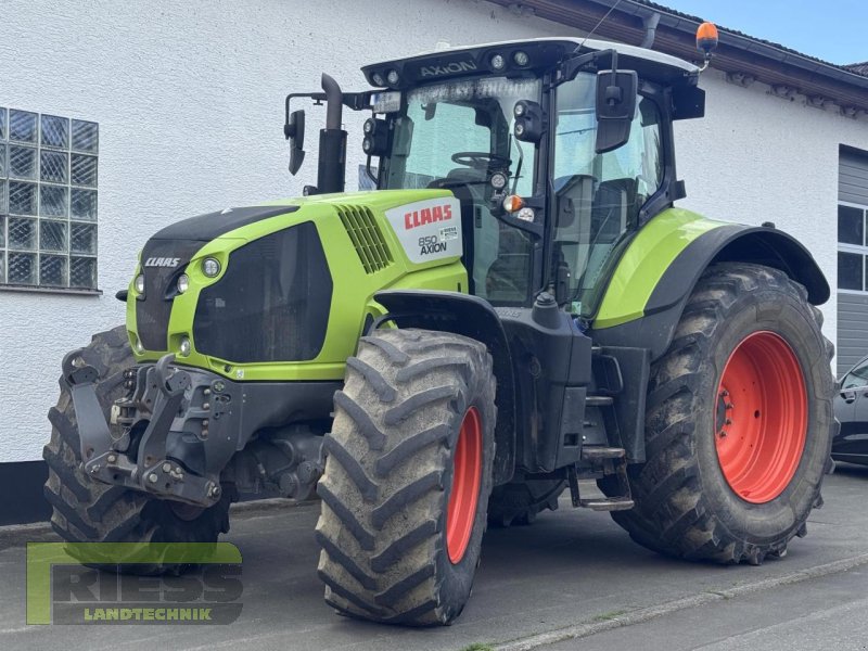 Traktor del tipo CLAAS AXION 850 CIS+ HEXAS, Gebrauchtmaschine en Homberg/Ohm - Maulbach