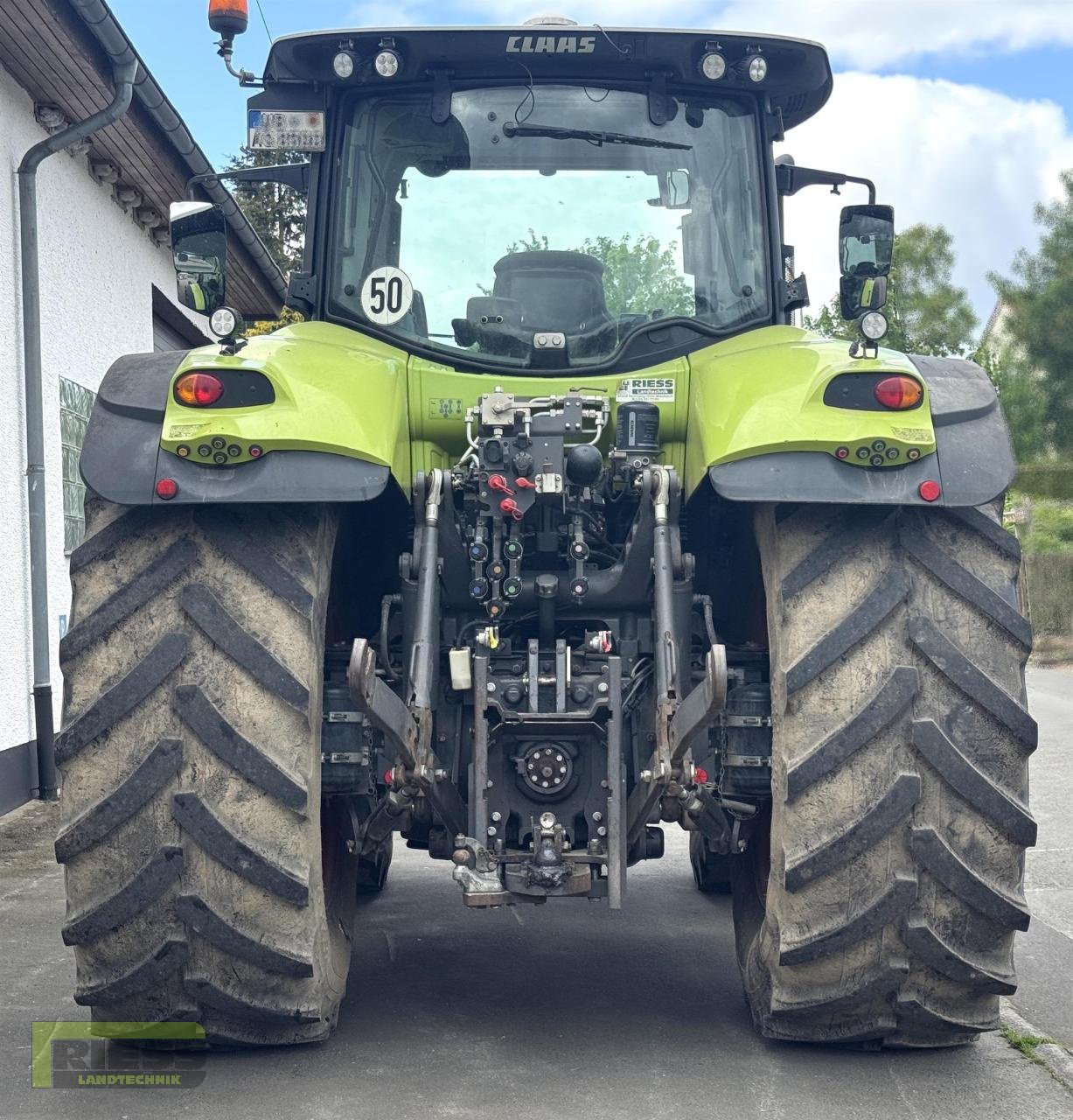 Traktor del tipo CLAAS AXION 850 CIS+ HEXAS, Gebrauchtmaschine en Homberg/Ohm - Maulbach (Imagen 3)