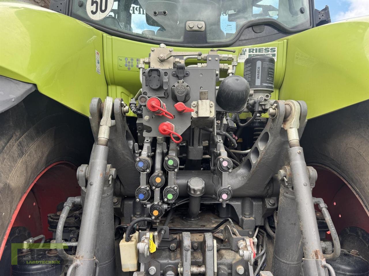 Traktor del tipo CLAAS AXION 850 CIS+ HEXAS, Gebrauchtmaschine en Homberg/Ohm - Maulbach (Imagen 14)