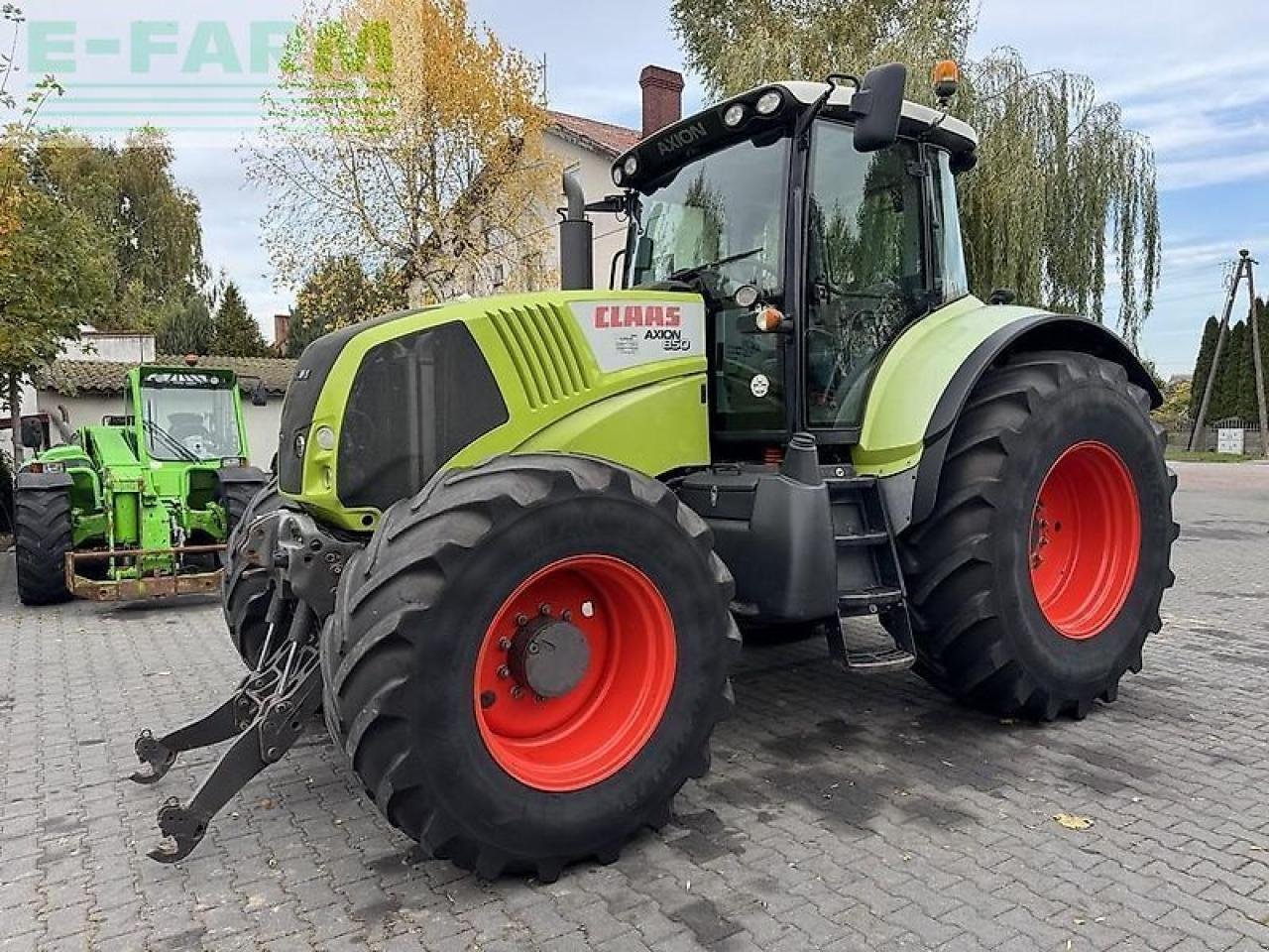 Traktor typu CLAAS axion 850 cis, Gebrauchtmaschine w DAMAS?AWEK (Zdjęcie 10)