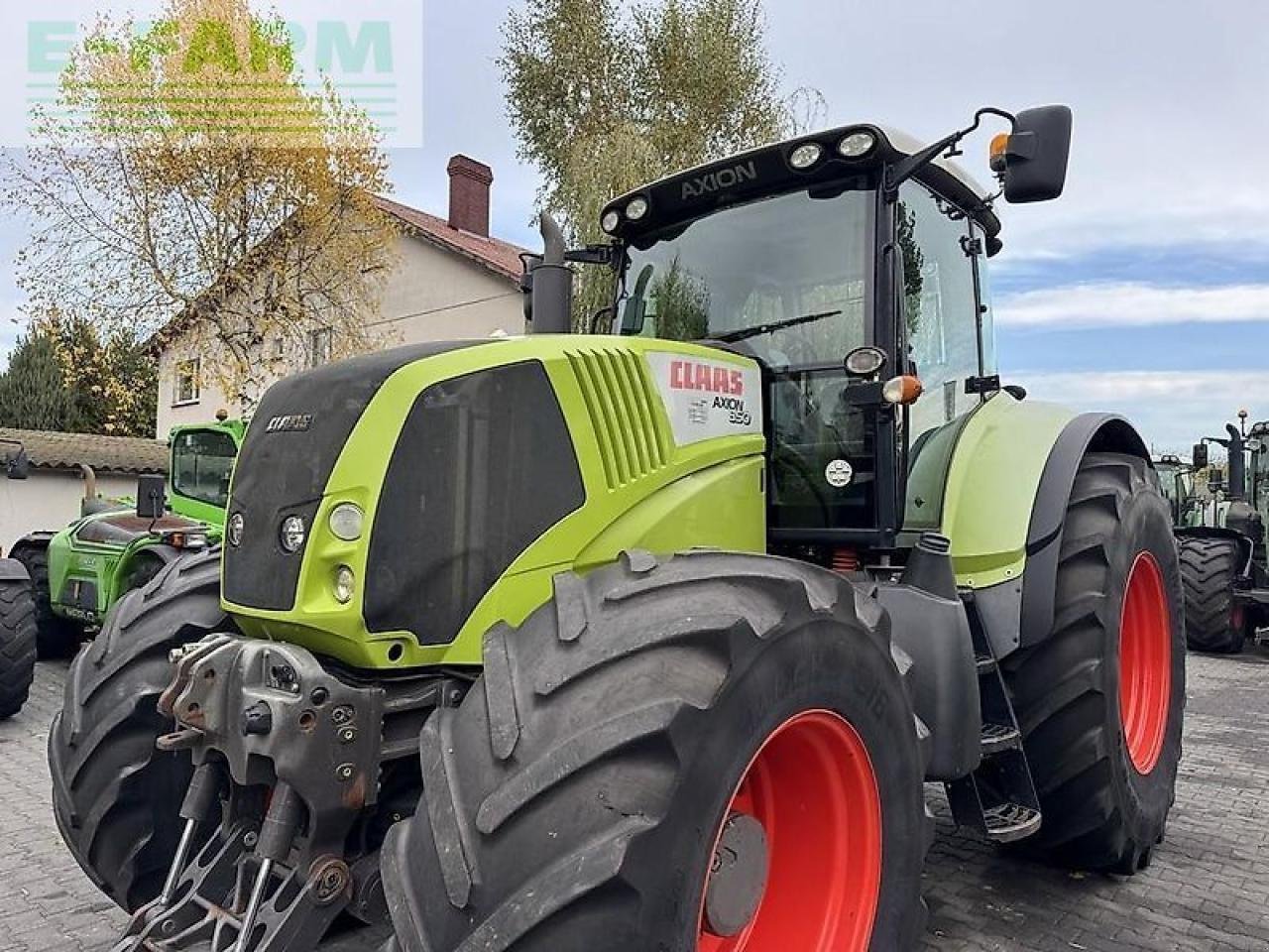 Traktor typu CLAAS axion 850 cis, Gebrauchtmaschine w DAMAS?AWEK (Zdjęcie 17)