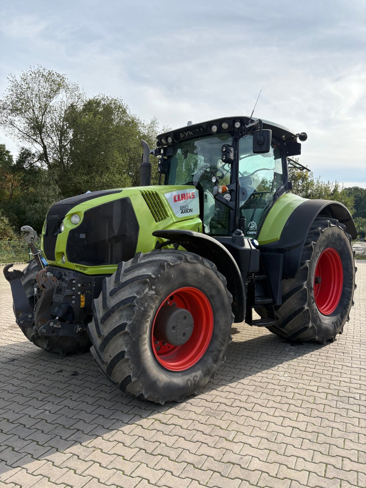Traktor des Typs CLAAS Axion 850 CMATIC CEBIS, Gebrauchtmaschine in Bramsche (Bild 1)