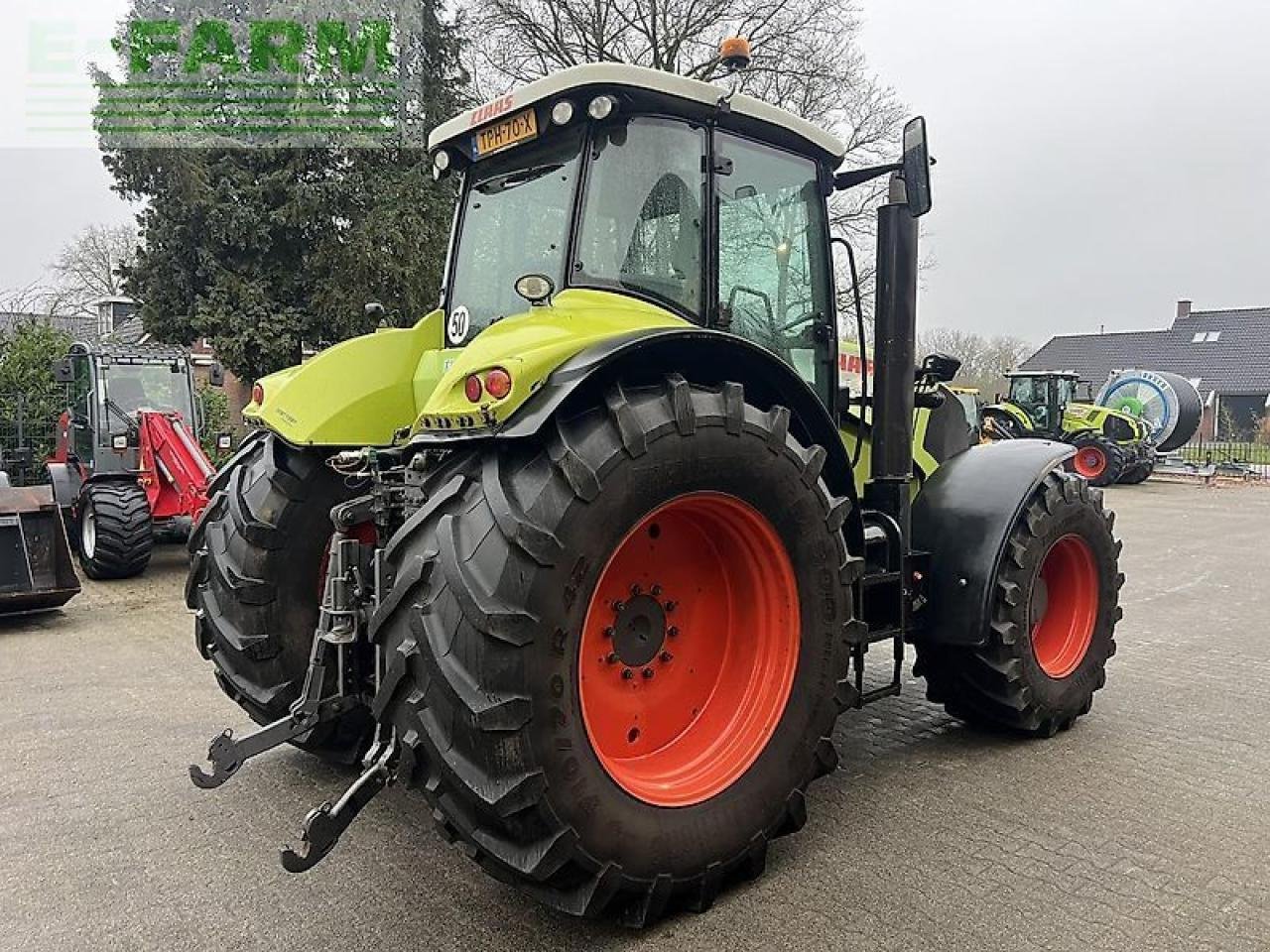 Traktor Türe ait CLAAS axion 850 hexashift HEXASHIFT, Gebrauchtmaschine içinde ag BROEKLAND (resim 8)