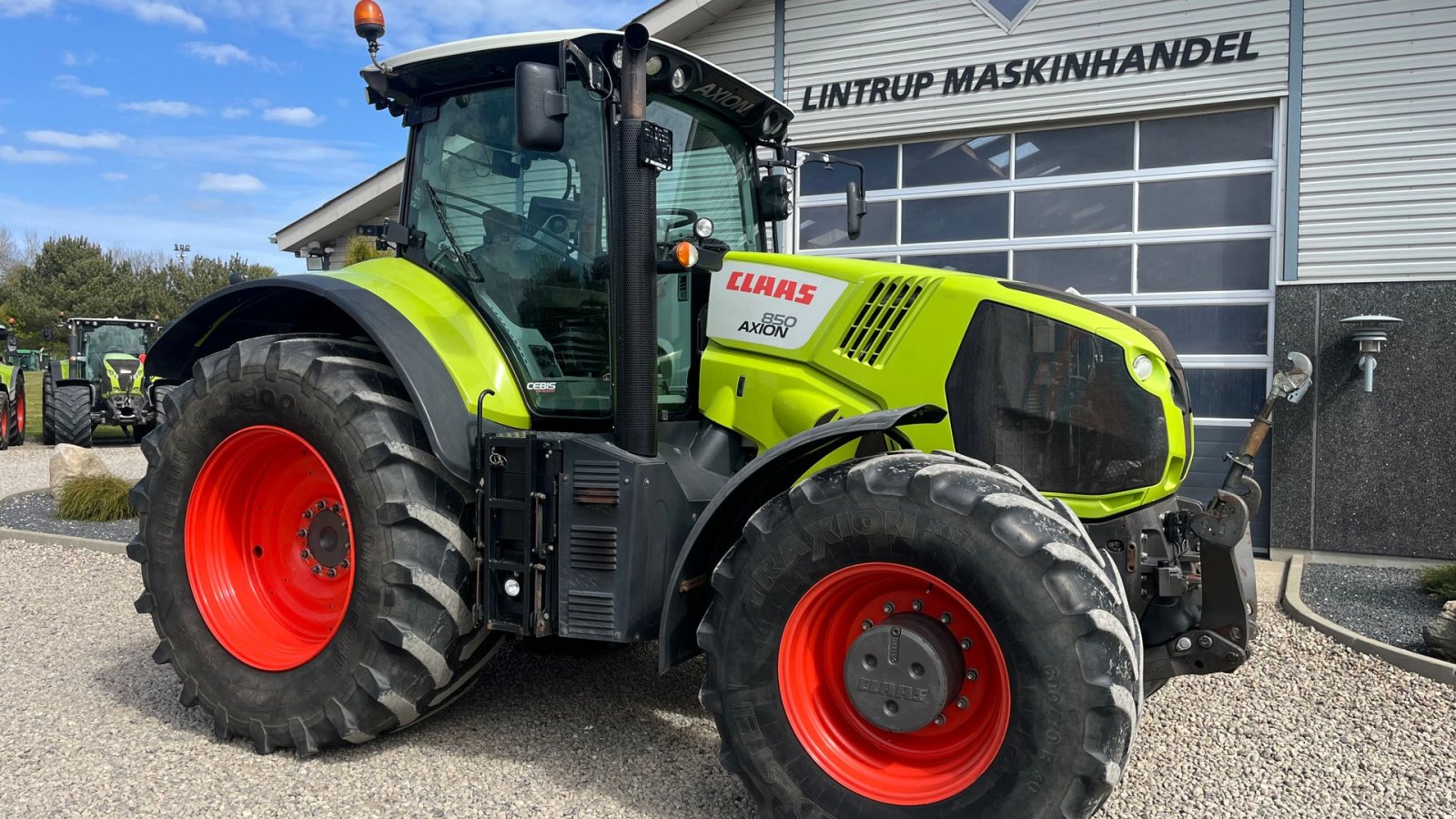 Traktor typu CLAAS AXION 850 Med frontlift og frontpto, Gebrauchtmaschine w Lintrup (Zdjęcie 19)