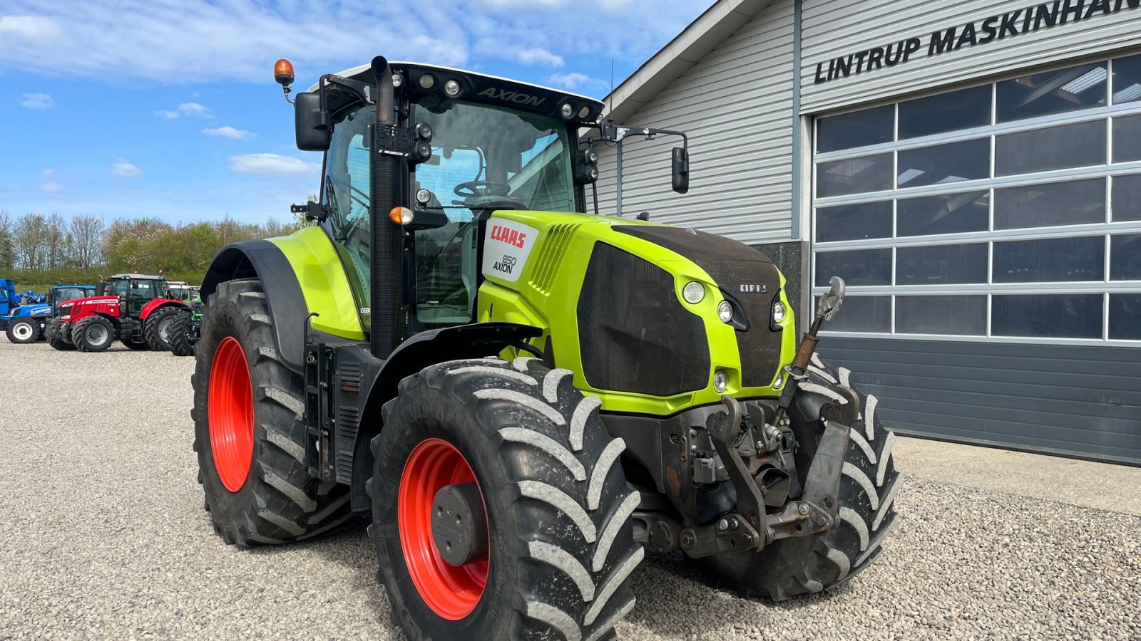 Traktor typu CLAAS AXION 850 Med frontlift og frontpto, Gebrauchtmaschine w Lintrup (Zdjęcie 20)