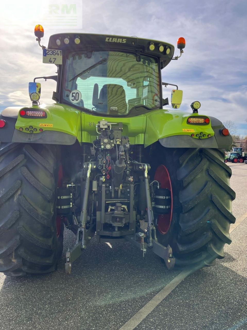 Traktor типа CLAAS axion 850 t4f (a40/500), Gebrauchtmaschine в AILLAS (33 - GIRONDE) (Фотография 3)
