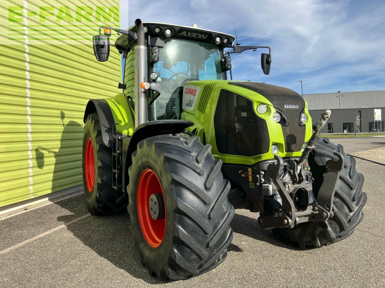 Traktor типа CLAAS axion 850 t4f (a40/500), Gebrauchtmaschine в AILLAS (33 - GIRONDE) (Фотография 5)