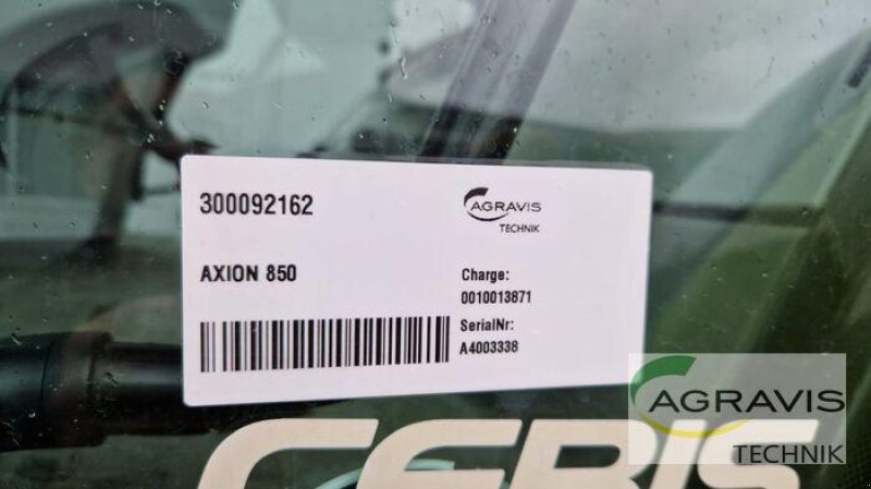 Traktor of the type CLAAS AXION 850, Gebrauchtmaschine in Melle-Wellingholzhausen (Picture 15)