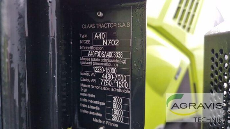 Traktor of the type CLAAS AXION 850, Gebrauchtmaschine in Melle-Wellingholzhausen (Picture 13)