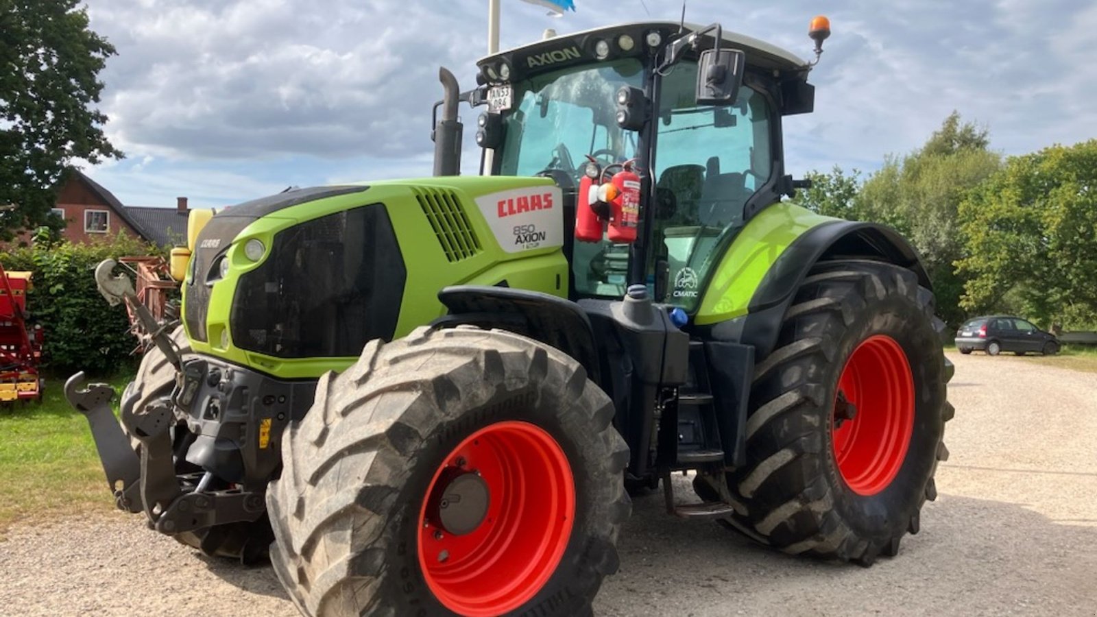 Traktor typu CLAAS AXION 850, Gebrauchtmaschine v Aabenraa (Obrázek 1)