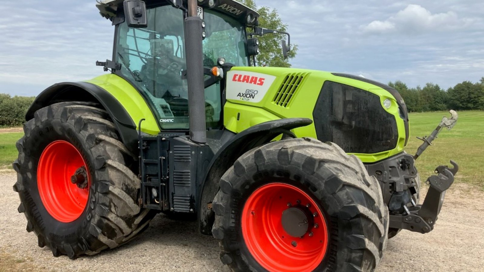 Traktor typu CLAAS AXION 850, Gebrauchtmaschine v Aabenraa (Obrázek 2)