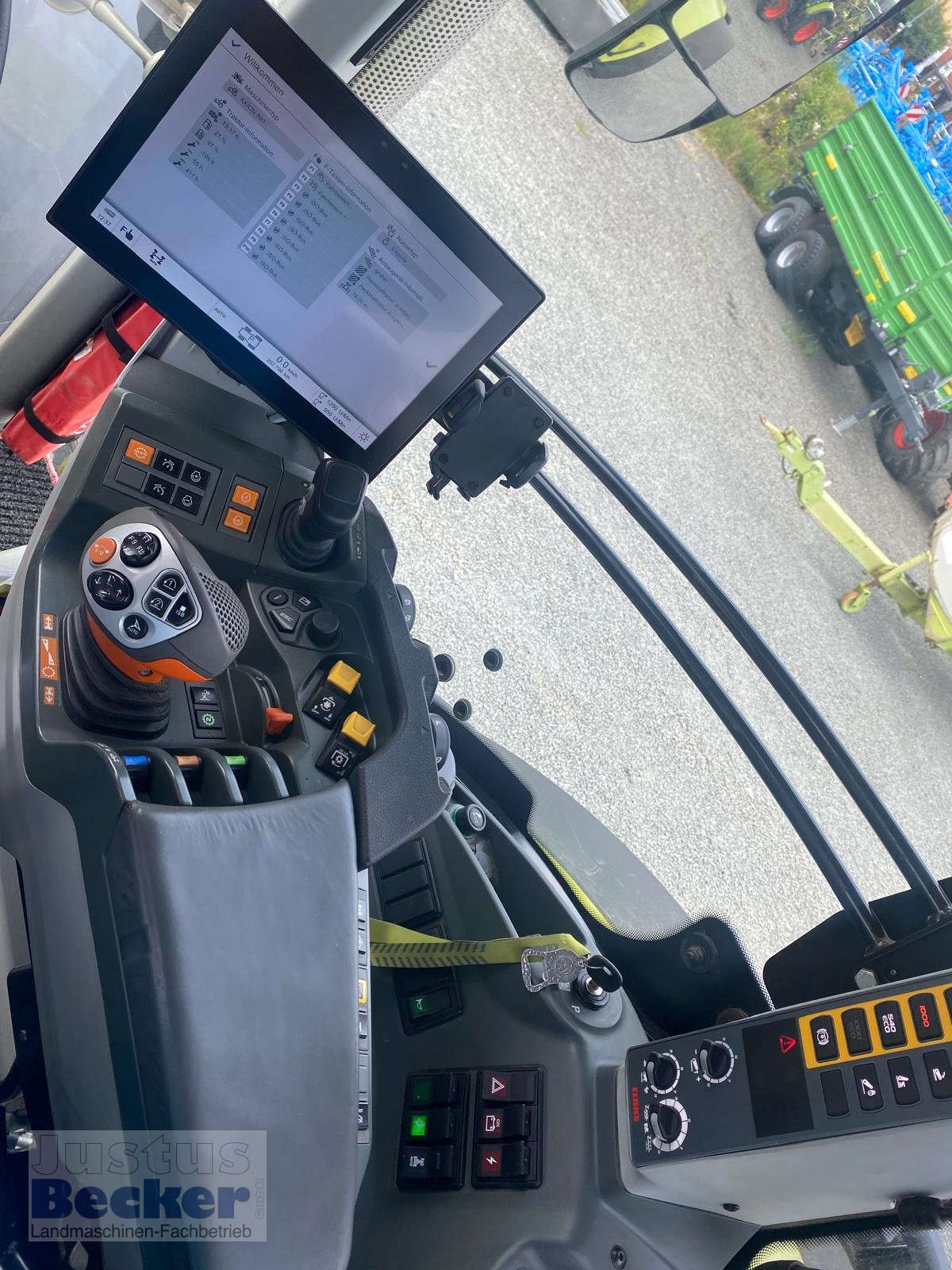 Traktor του τύπου CLAAS Axion 870 C-MATIC, Gebrauchtmaschine σε Weimar-Niederwalgern (Φωτογραφία 20)