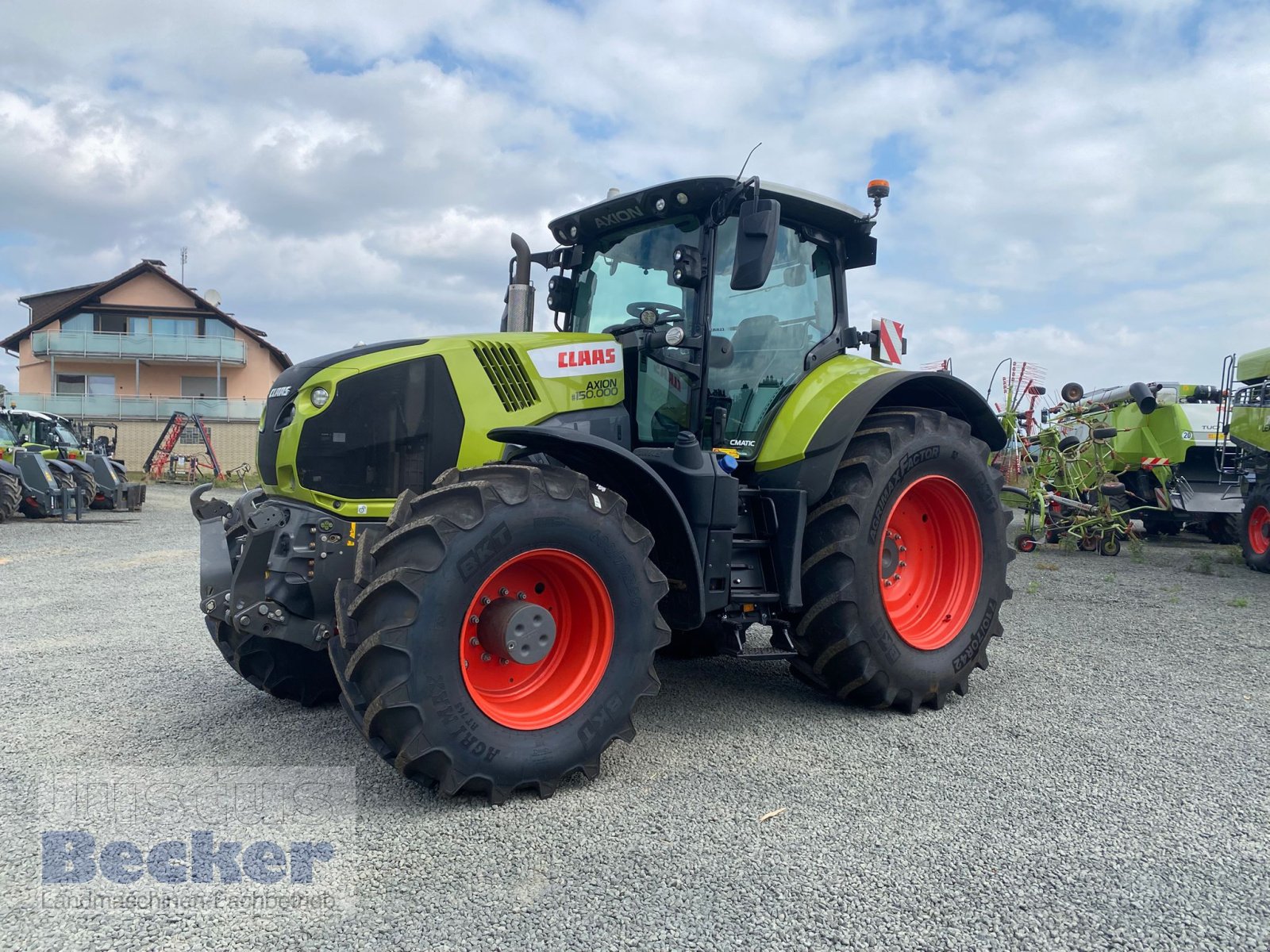 Traktor του τύπου CLAAS Axion 870 C-MATIC, Gebrauchtmaschine σε Weimar-Niederwalgern (Φωτογραφία 1)