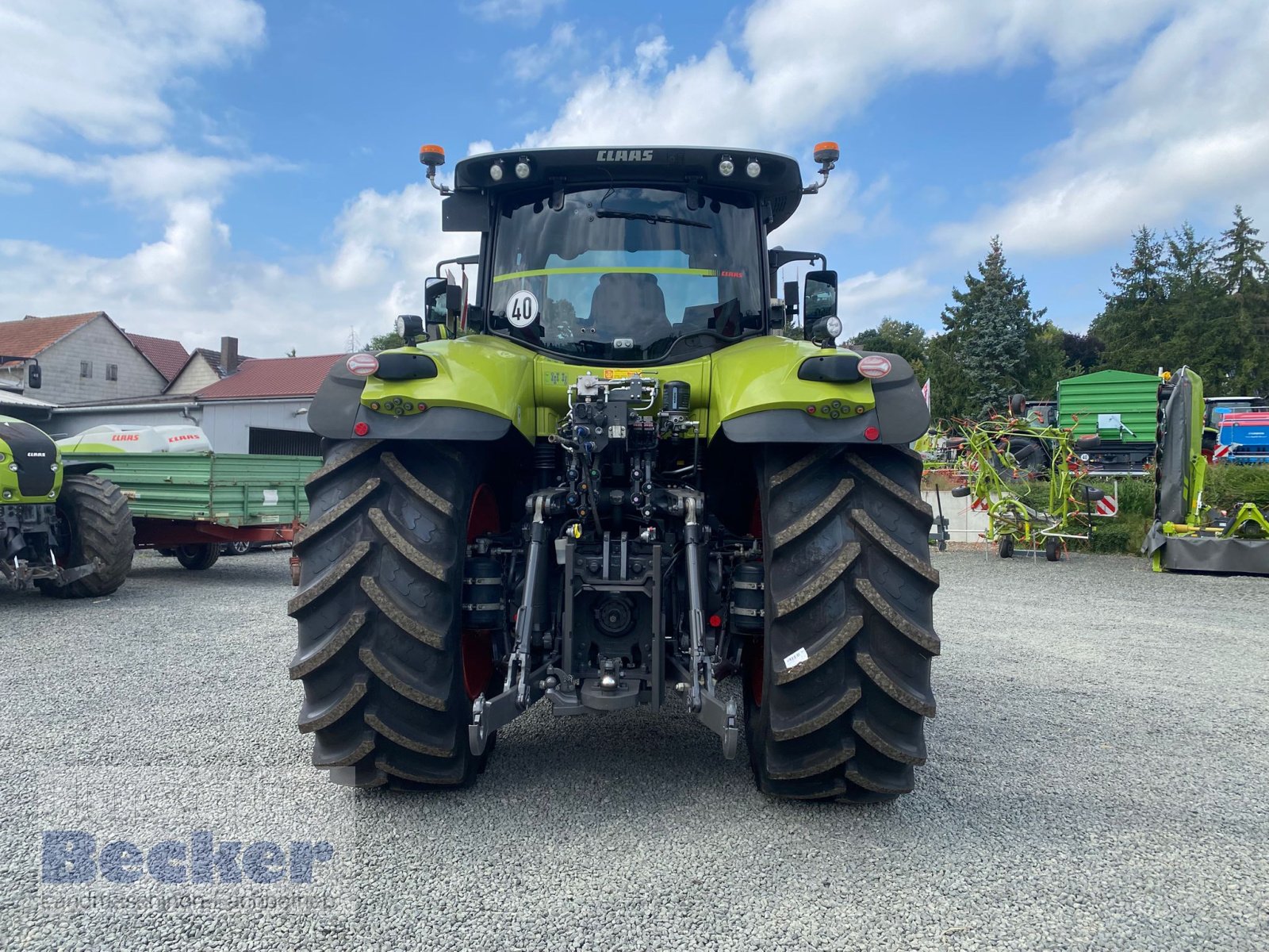 Traktor του τύπου CLAAS Axion 870 C-MATIC, Gebrauchtmaschine σε Weimar-Niederwalgern (Φωτογραφία 5)