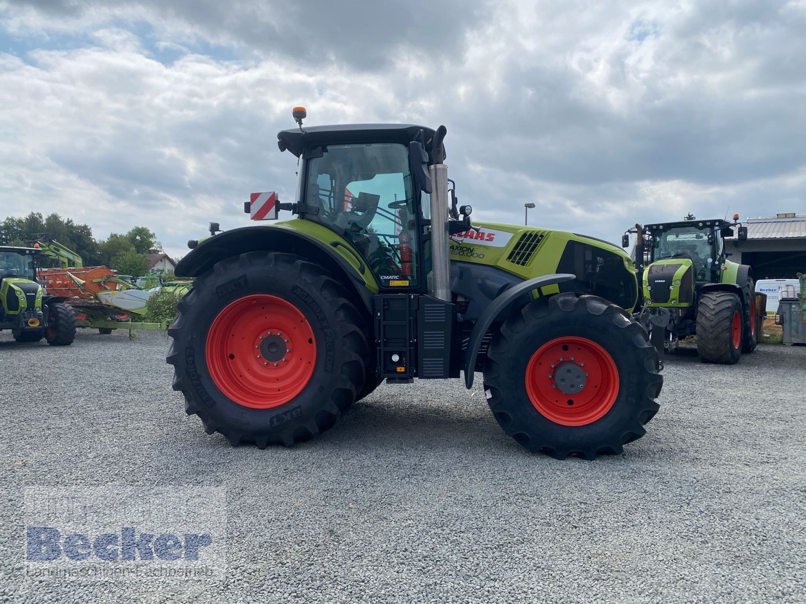Traktor του τύπου CLAAS Axion 870 C-MATIC, Gebrauchtmaschine σε Weimar-Niederwalgern (Φωτογραφία 11)