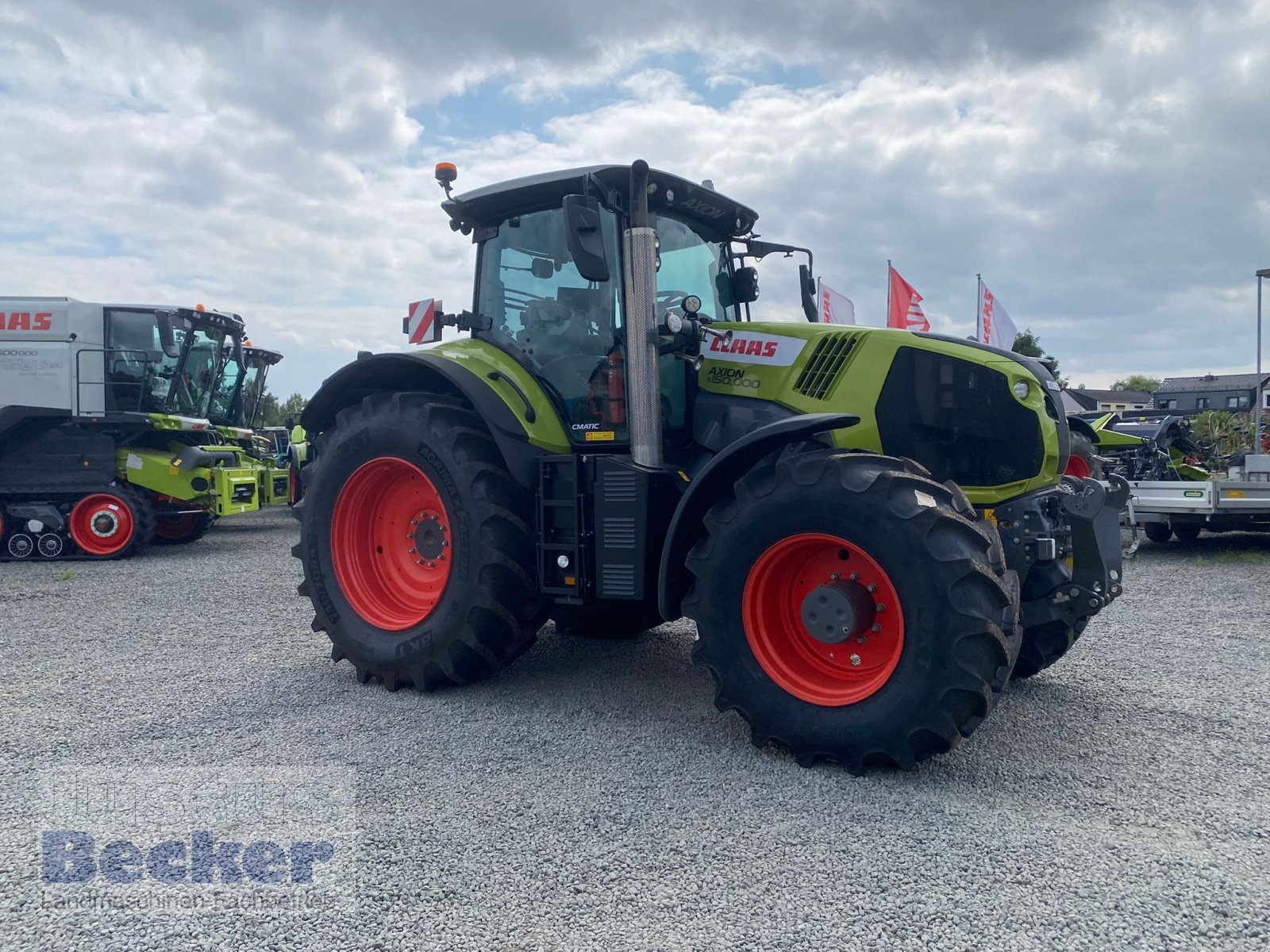 Traktor του τύπου CLAAS Axion 870 C-MATIC, Gebrauchtmaschine σε Weimar-Niederwalgern (Φωτογραφία 12)