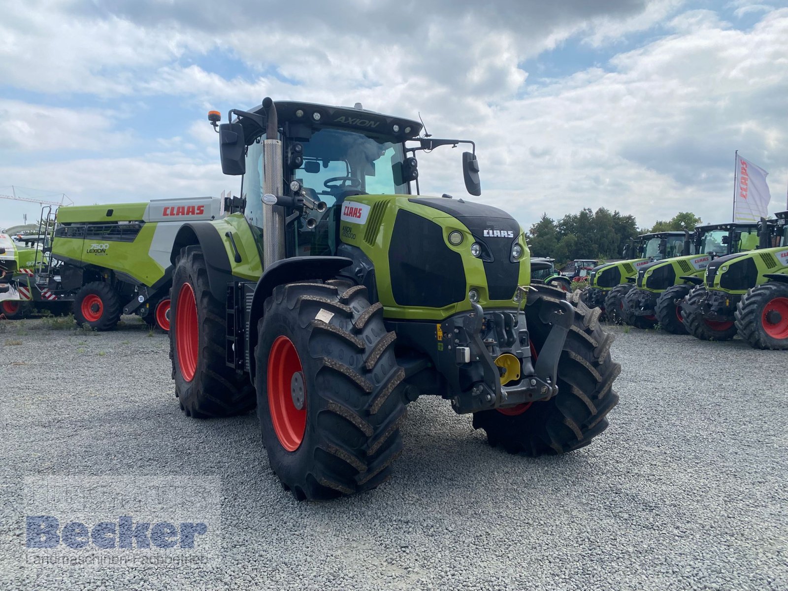 Traktor του τύπου CLAAS Axion 870 C-MATIC, Gebrauchtmaschine σε Weimar-Niederwalgern (Φωτογραφία 13)