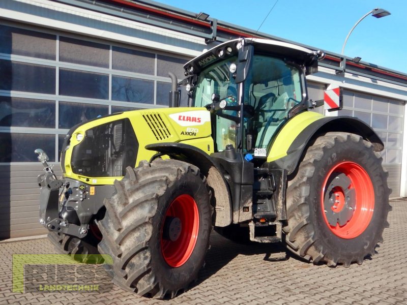 Traktor a típus CLAAS AXION 870 CEBIS Cmatic, Neumaschine ekkor: Homberg (Ohm) - Maulbach