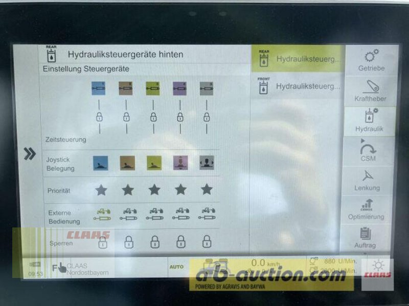 Traktor des Typs CLAAS AXION 870 CMATIC + ALÖ Q8M, Gebrauchtmaschine in Altenstadt a.d. Waldnaab (Bild 4)