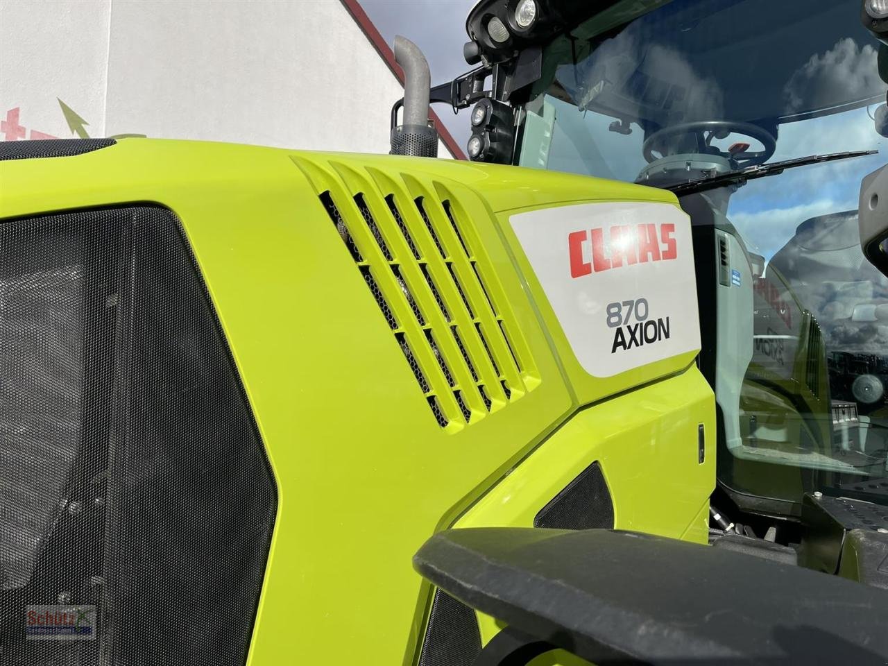 Traktor des Typs CLAAS Axion 870 CMATIC, Baujahr 2017, 4.923 Betriebsstunden, Gebrauchtmaschine in Schierling (Bild 10)