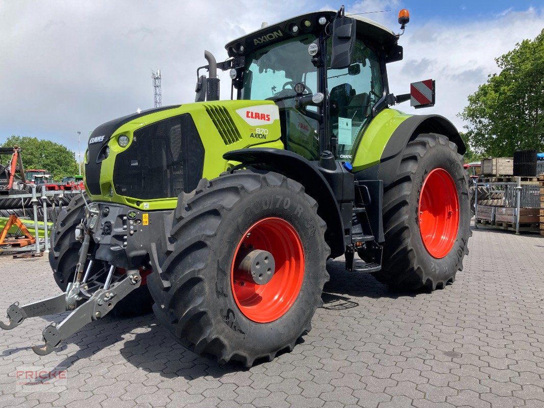 Traktor typu CLAAS Axion 870 CMATIC CEBIS **Black-Weeks**, Gebrauchtmaschine v Bockel - Gyhum (Obrázek 1)