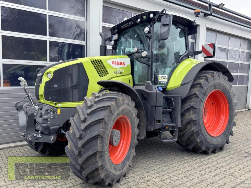 Traktor Türe ait CLAAS AXION 870 Cmatic CEBIS CEMIS MC, Vorführmaschine içinde Homberg/Ohm - Maulbach (resim 1)