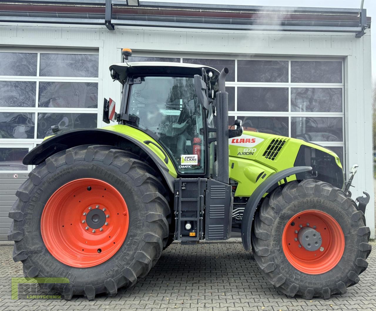 Traktor Türe ait CLAAS AXION 870 Cmatic CEBIS CEMIS MC, Vorführmaschine içinde Homberg/Ohm - Maulbach (resim 11)