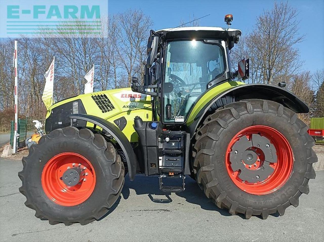 Traktor typu CLAAS axion 870 cmatic / cebis CMATIC CEBIS, Gebrauchtmaschine v LÖSSNITZ (Obrázek 1)