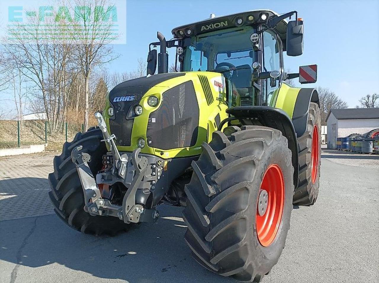 Traktor typu CLAAS axion 870 cmatic / cebis CMATIC CEBIS, Gebrauchtmaschine v LÖSSNITZ (Obrázek 2)