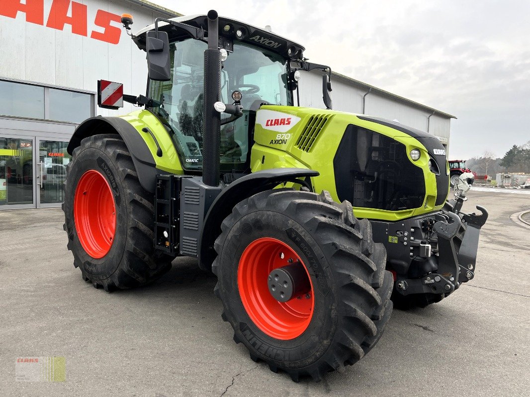 Traktor tipa CLAAS AXION 870 CMATIC CEBIS, FKH + FZW, CEMIS 1200, nur 350 h !, Gebrauchtmaschine u Neerstedt (Slika 2)