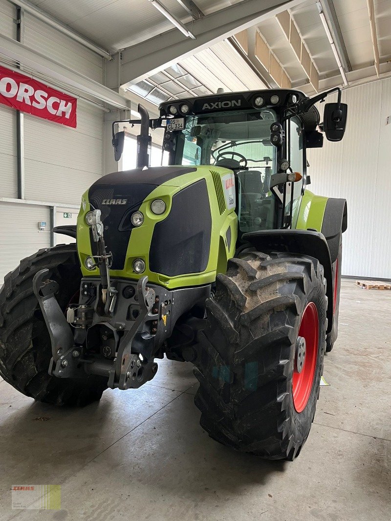 Traktor типа CLAAS AXION 870 CMATIC CEBIS, FKH + FZW, Gebrauchtmaschine в Ankum (Фотография 10)