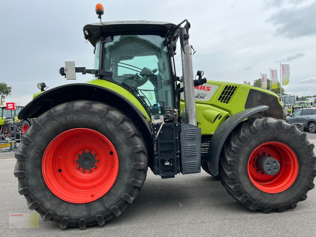 Traktor of the type CLAAS AXION 870 CMATIC CEBIS, GPS, S10, Gebrauchtmaschine in Molbergen (Picture 11)