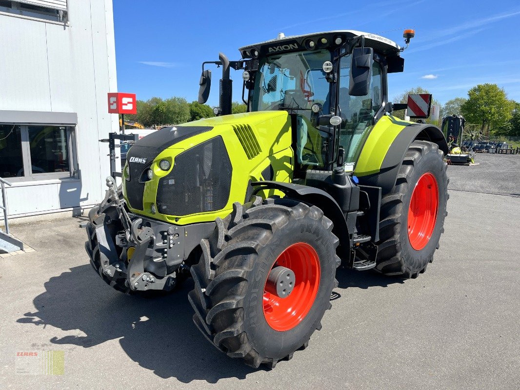 Traktor des Typs CLAAS AXION 870 CMATIC CEBIS, MAXI CARE Flex 2029, CEMIS 1200 RTK, FKH + FZW, nur 851 h !, Gebrauchtmaschine in Westerstede (Bild 1)