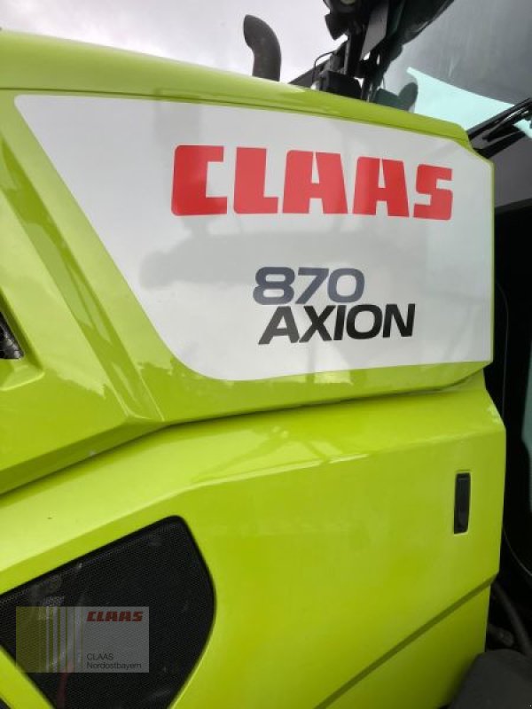 Traktor des Typs CLAAS AXION 870 CMATIC CEBIS *RTK*, Gebrauchtmaschine in Altenstadt a.d. Waldnaab (Bild 13)