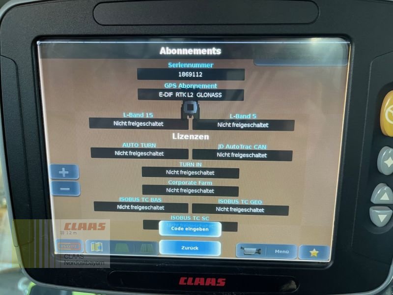 Traktor des Typs CLAAS AXION 870 CMATIC CEBIS S10 RTK, Gebrauchtmaschine in Schwend (Bild 21)