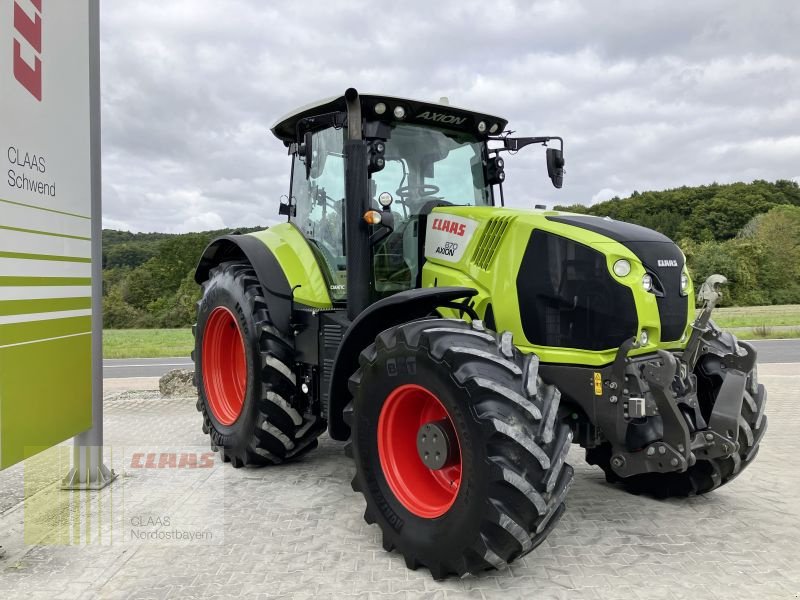 Traktor des Typs CLAAS AXION 870 CMATIC CEBIS S10 RTK, Gebrauchtmaschine in Schwend (Bild 3)