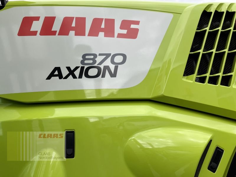 Traktor des Typs CLAAS AXION 870 CMATIC CEBIS S10 RTK, Gebrauchtmaschine in Schwend (Bild 10)