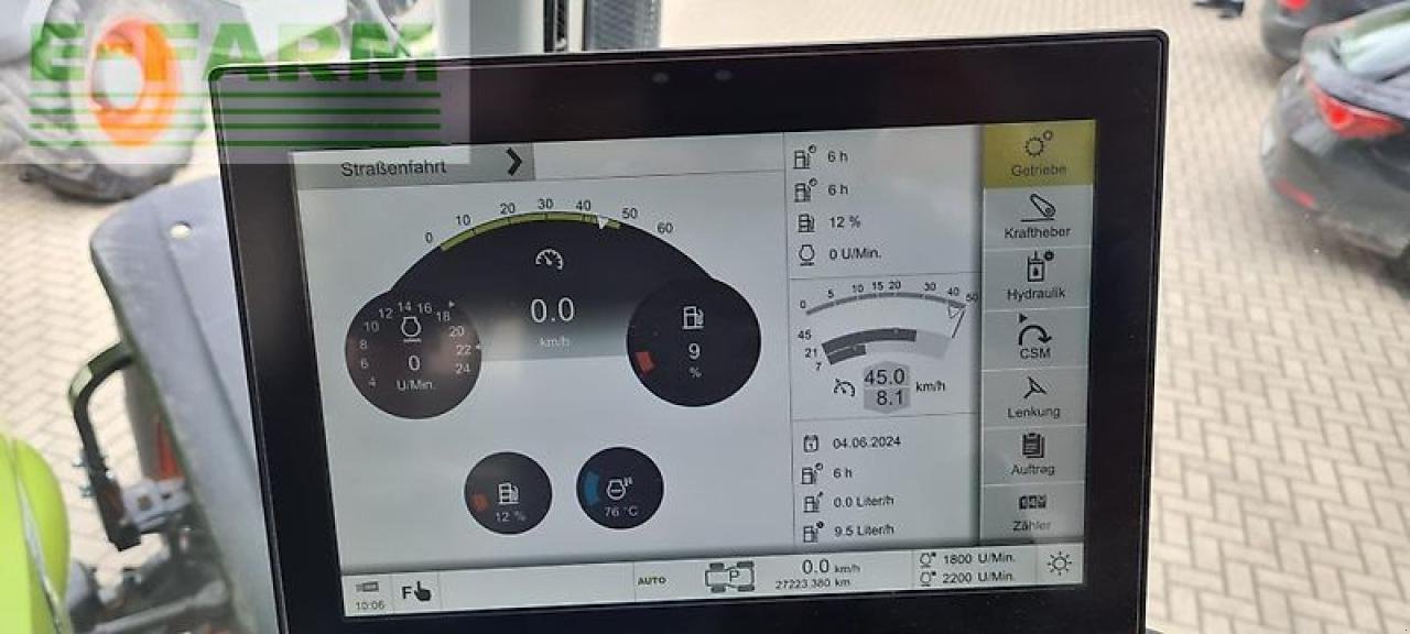 Traktor van het type CLAAS axion 870 cmatic cebis touch, gps ready CMATIC CEBIS, Gebrauchtmaschine in WALDKAPPEL-BISCHHAUSEN (Foto 19)