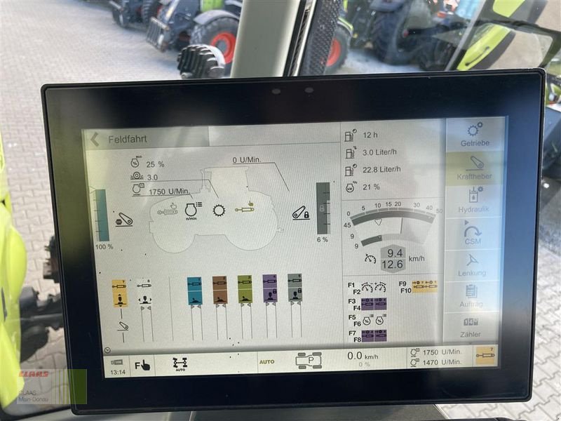 Traktor des Typs CLAAS AXION 870 CMATIC CEBIS, Gebrauchtmaschine in Aurach (Bild 19)