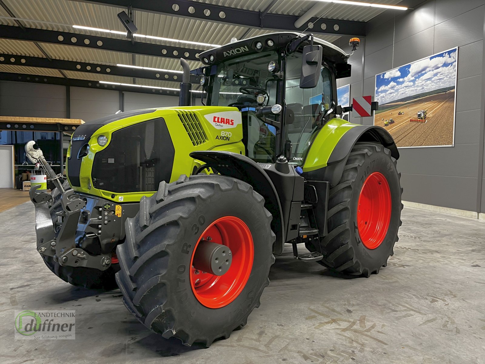 Traktor du type CLAAS Axion 870 CMATIC  CEBIS, Gebrauchtmaschine en Hohentengen (Photo 3)