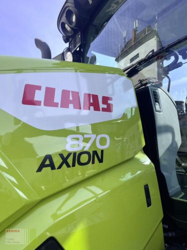 Traktor des Typs CLAAS AXION 870 CMATIC CEBIS, Neumaschine in Heilsbronn (Bild 7)