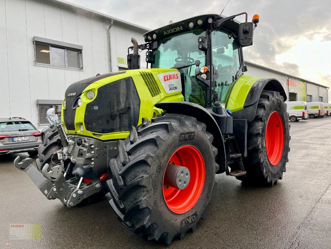 Traktor del tipo CLAAS AXION 870 CMATIC CEBIS, Gebrauchtmaschine en Molbergen (Imagen 1)