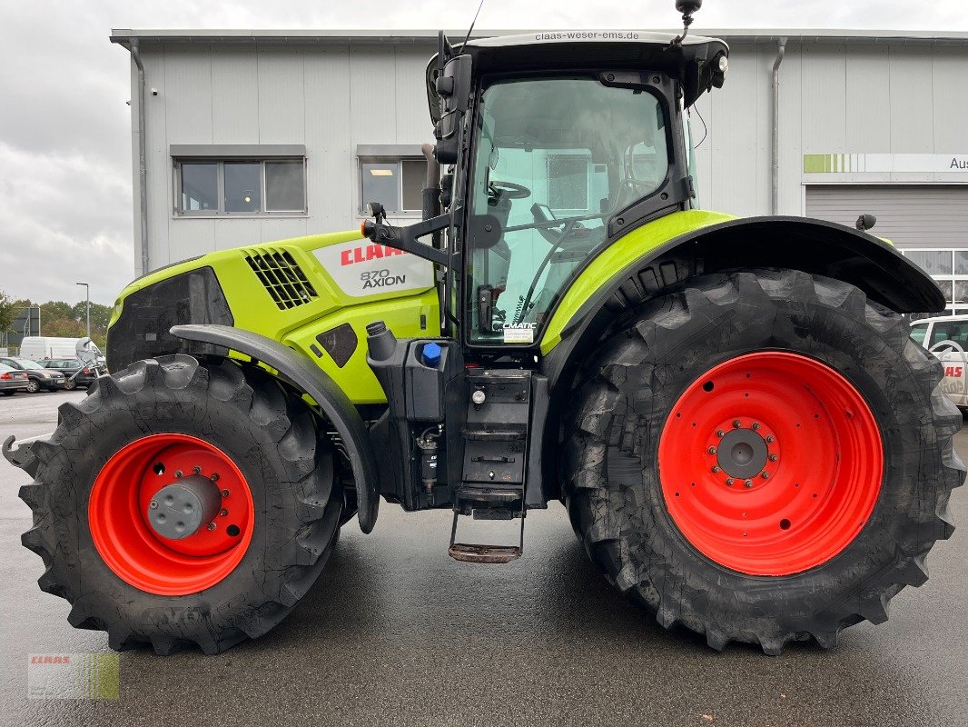 Traktor del tipo CLAAS AXION 870 CMATIC CEBIS, Gebrauchtmaschine en Molbergen (Imagen 2)