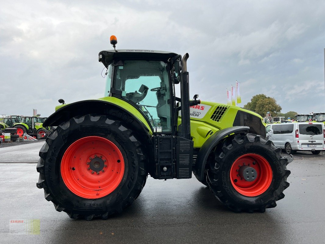 Traktor del tipo CLAAS AXION 870 CMATIC CEBIS, Gebrauchtmaschine en Molbergen (Imagen 8)
