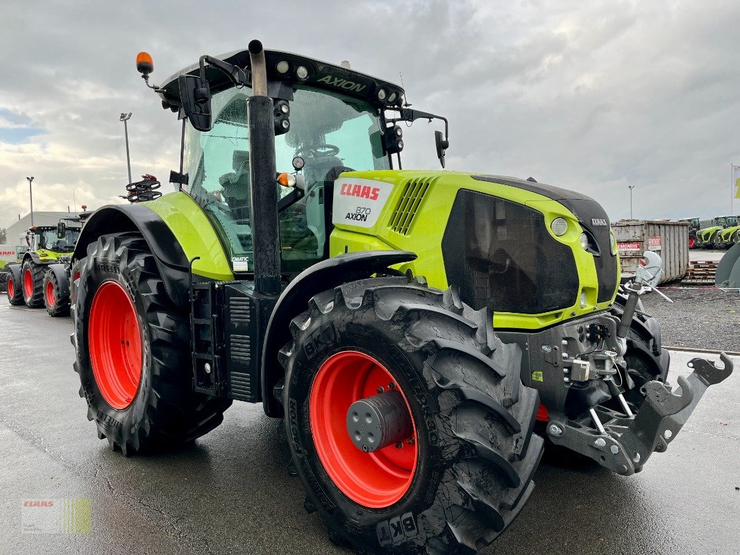 Traktor del tipo CLAAS AXION 870 CMATIC CEBIS, Gebrauchtmaschine en Molbergen (Imagen 9)