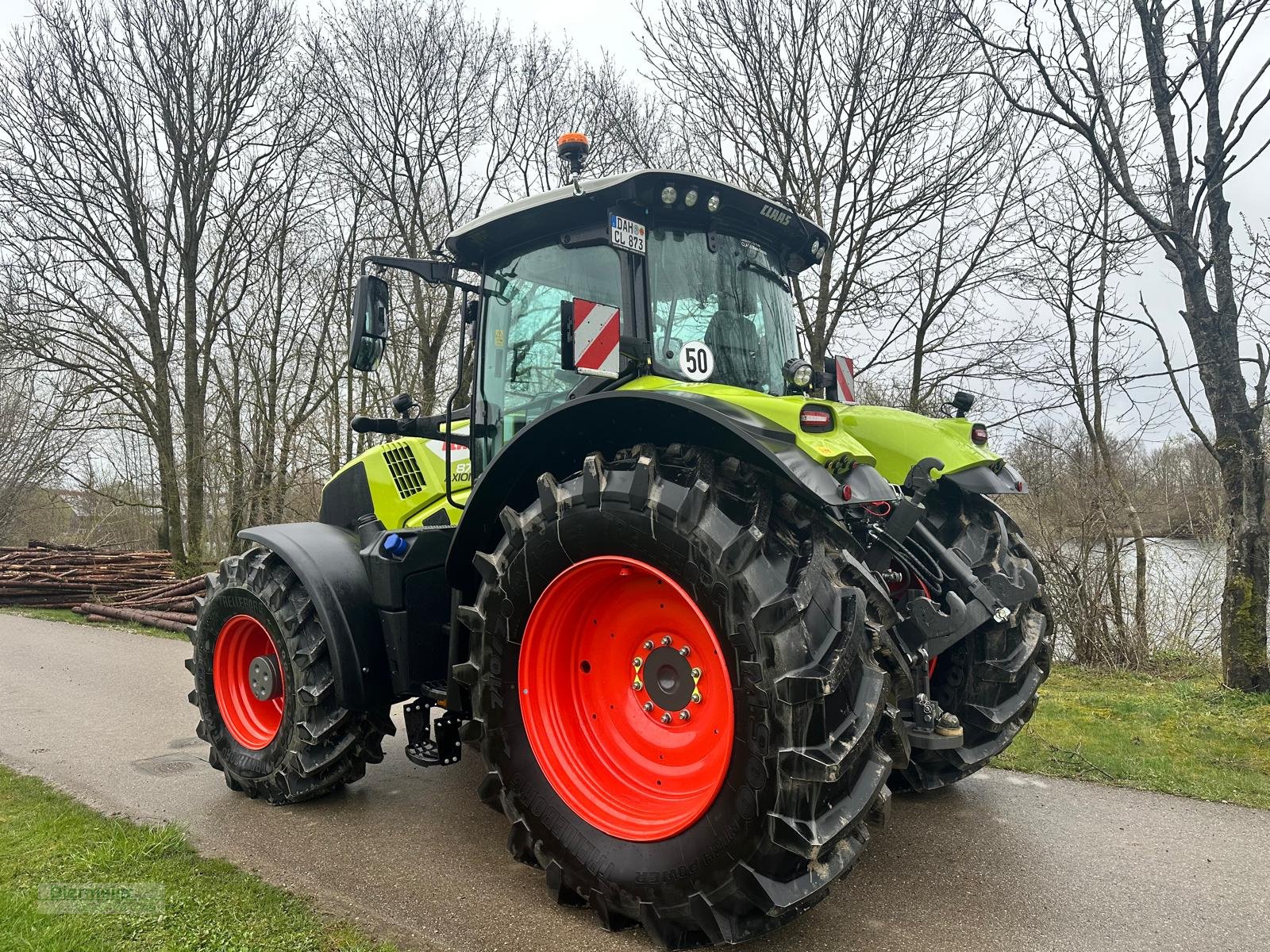 Traktor of the type CLAAS Axion 870 CMATIC  CEBIS, Gebrauchtmaschine in Bergkirchen (Picture 6)