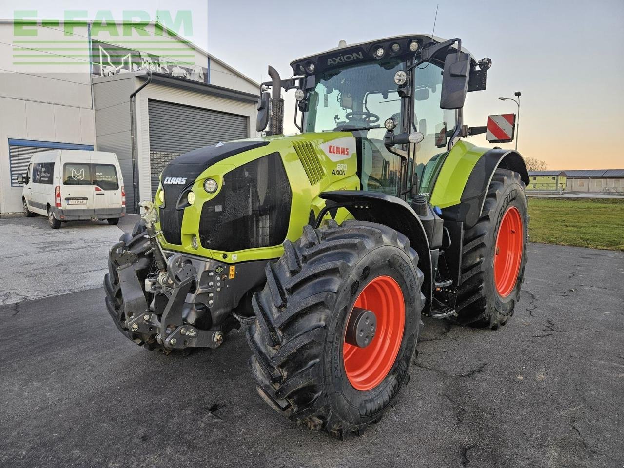 Traktor za tip CLAAS axion 870 cmatic cebis, Gebrauchtmaschine u ILZ (Slika 1)