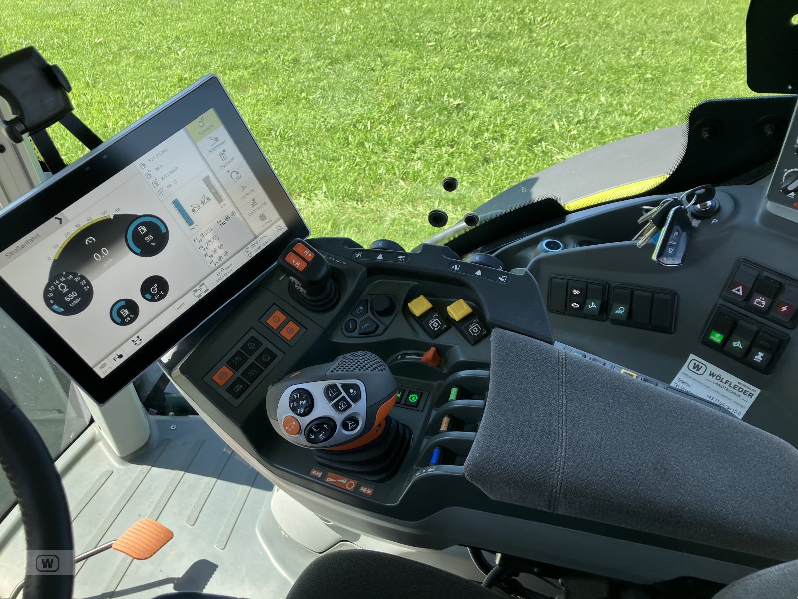 Traktor typu CLAAS Axion 870 CMATIC  CEBIS, Neumaschine v Zell an der Pram (Obrázek 19)