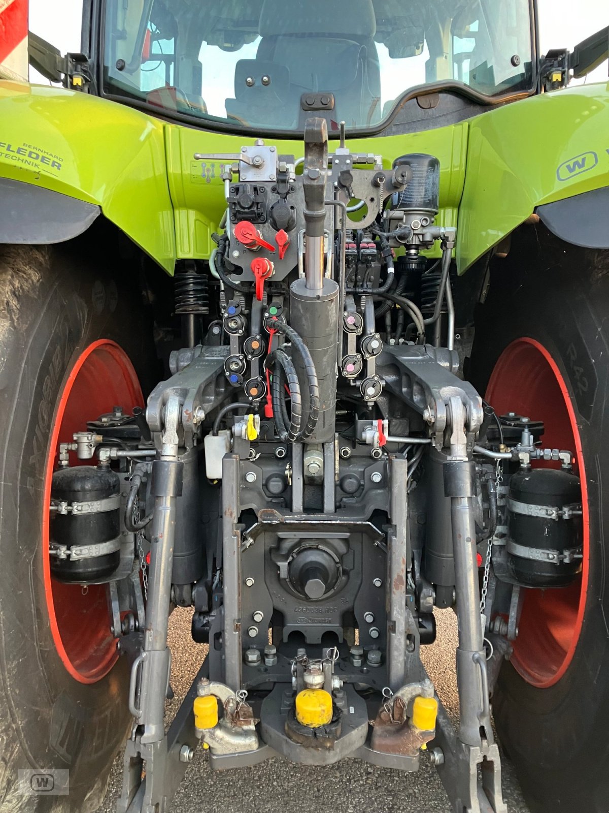 Traktor Türe ait CLAAS Axion 870 CMATIC  CEBIS, Gebrauchtmaschine içinde Zell an der Pram (resim 5)